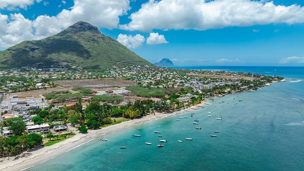 Tamarin Beach in Mauritius